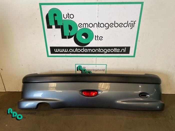 Achterbumper van een Peugeot 206 (206 98-) (EZW), Gebruikt, -, -, Ophalen of Verzenden