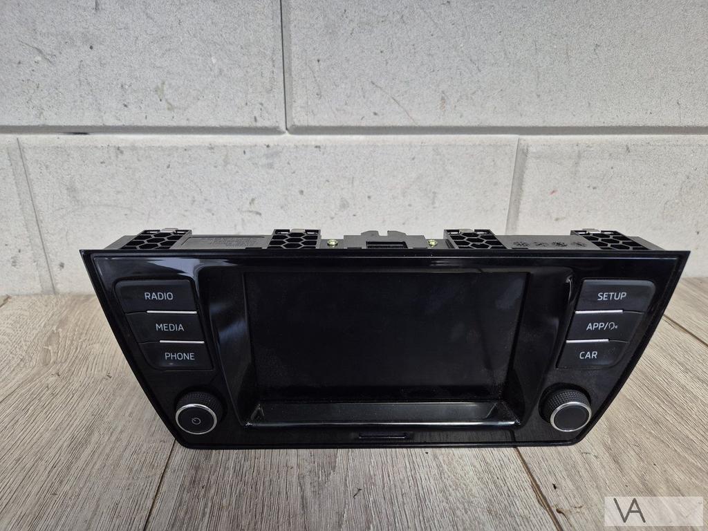 Skoda Fabia 2014 - 2022 radio navigatie display 6v0035869H, -, Utilisé, Skoda, -