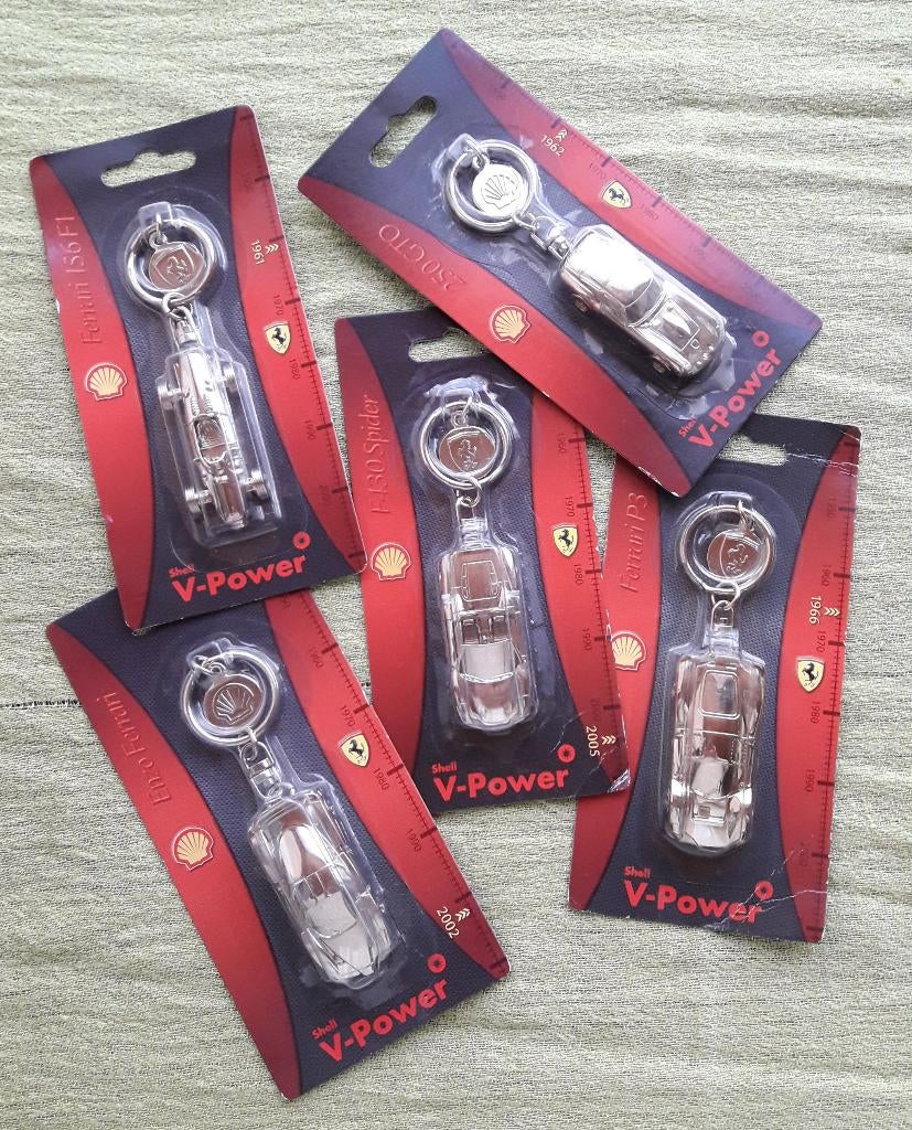 Shell V-Power porte-clés Ferrari, Collections, Porte-clés, Enlèvement, Neuf, Sport
