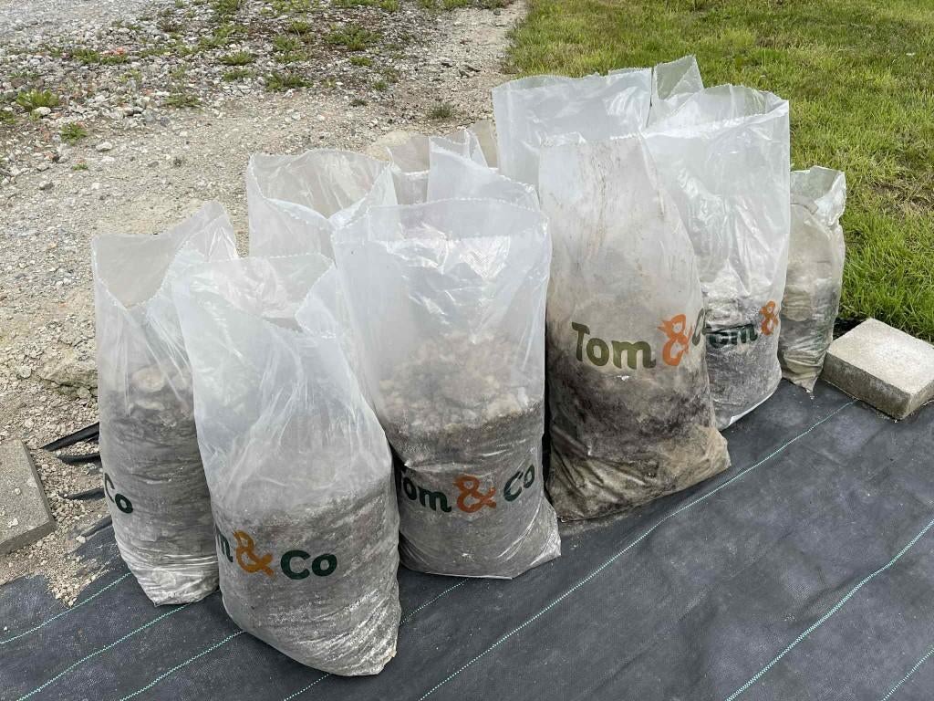 Steenpuin in zakken, Tuin en Terras, Ophalen