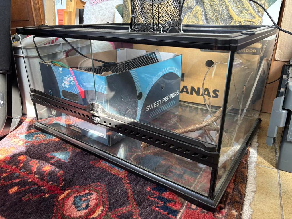 Terrarium exo-terra, Ophalen, Zo goed als nieuw