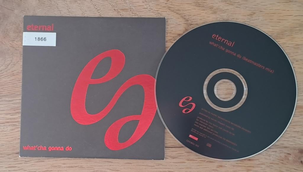 Eternal - What'cha Gonna Do (promo cd), CD & DVD, CD Singles, 1 single, Enlèvement ou Envoi, Utilisé, Pop