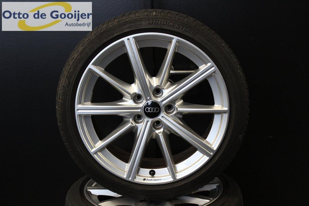 Originele Audi Sport A3 Velgen 18 Inch Winterbanden NIEUWSTA, Auto-onderdelen, Ophalen, 18 inch, Gebruikt, -