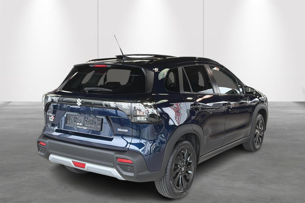 Suzuki S-Cross GLX TSUKI-limited edition-Pano-360cam-GPS-Car, Auto's, Suzuki, Voorwielaandrijving, Adaptive Cruise Control, Zwart
