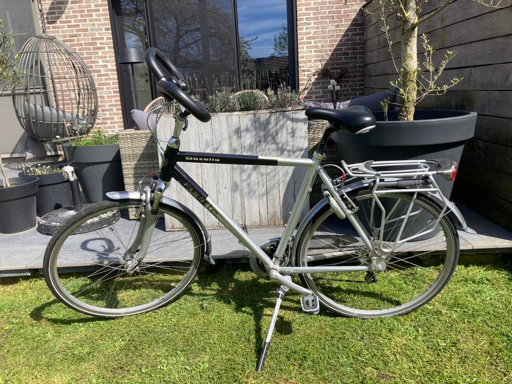 Gazelle Herenfiets maar 56/L, Fietsen en Brommers, Fietsen | Heren | Herenfietsen, Ophalen, Zo goed als nieuw, Gazelle