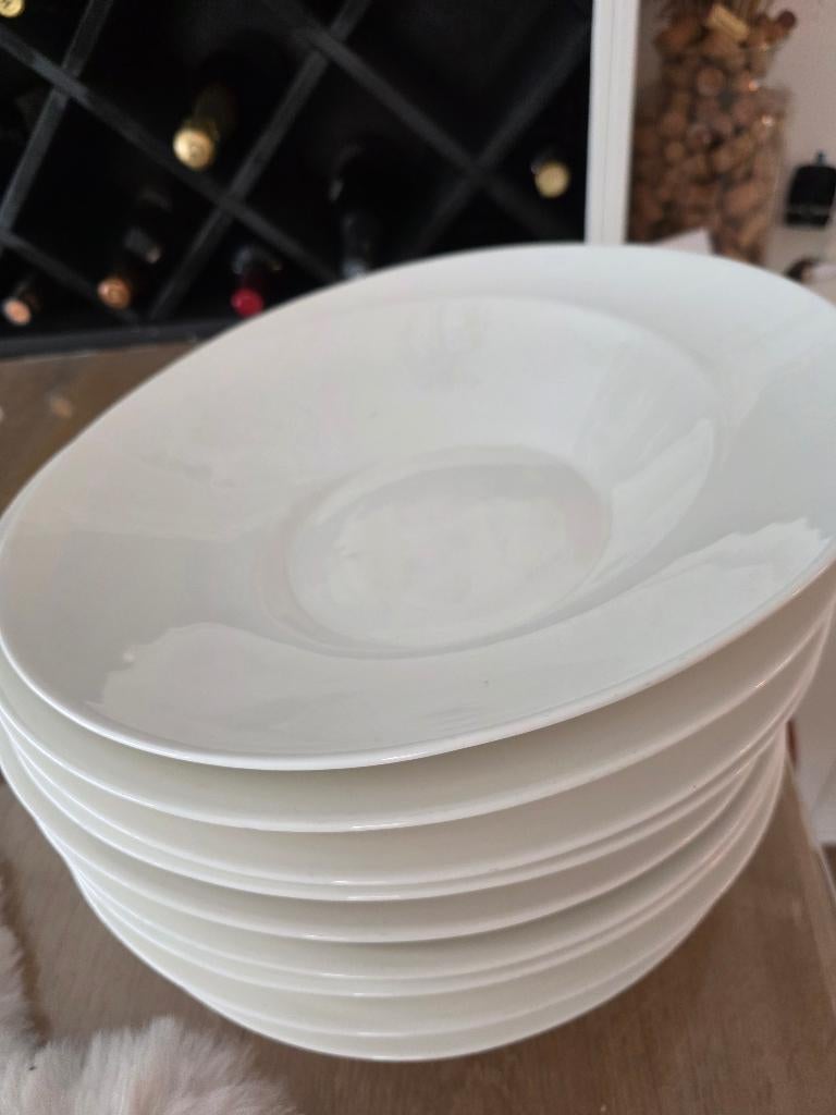 Yong pasta borden, Huis en Inrichting, Ophalen, Zo goed als nieuw, Effen, Bord(en)