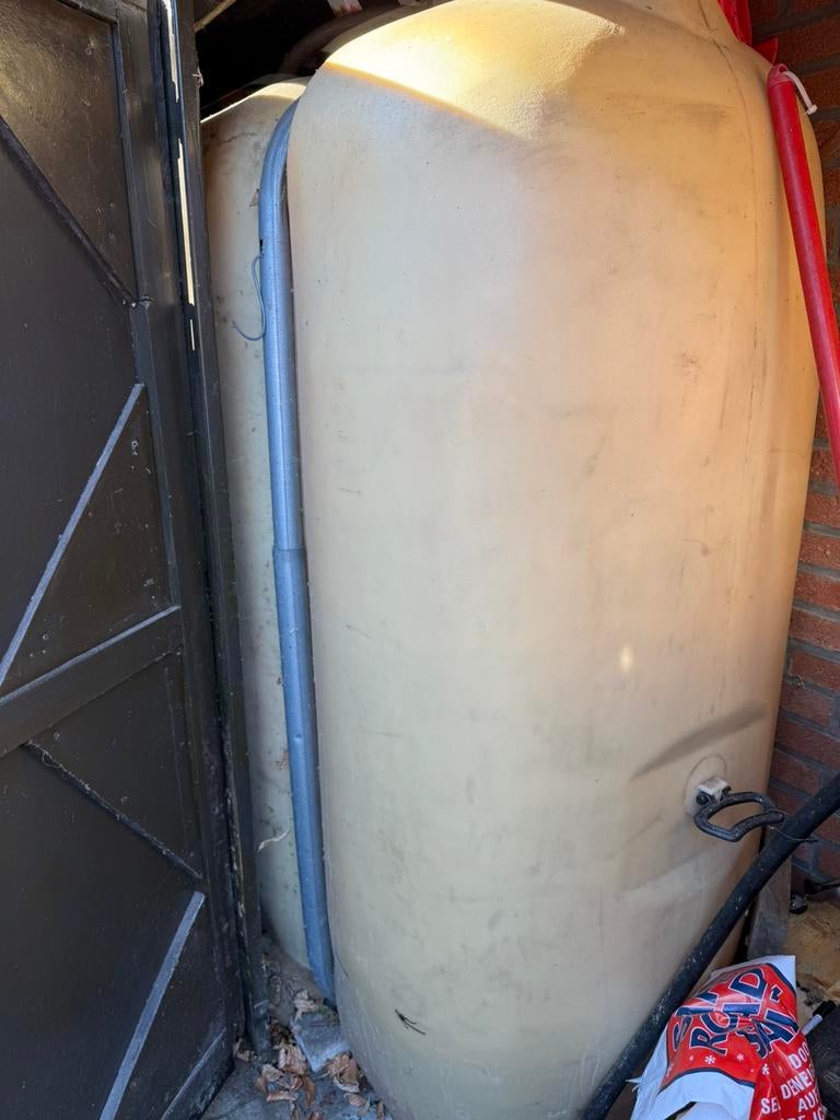 Cuve a mazout 1500 litres avec sa pompe, Enlèvement, Utilisé, Autres types