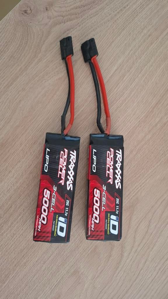 Traxxas 11,1 V, 5 000 mAh, 25 x Lipo, 2 x, Hobby & Loisirs créatifs, Enlèvement ou Envoi