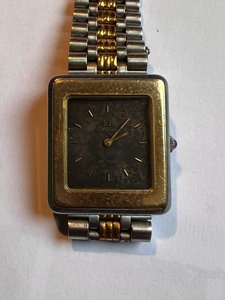 Vintage Omega De Ville horloge 1975, Handtassen en Accessoires, Horloges | Antiek, Omega, Ophalen