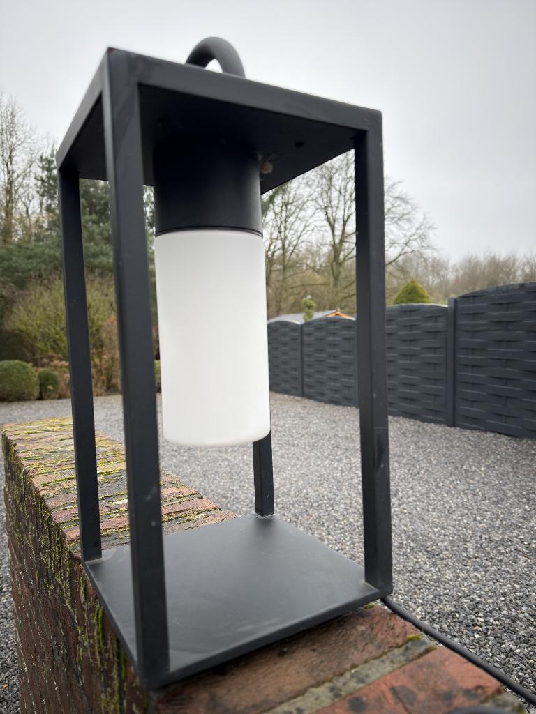 Lampe de jardin avec câble, Jardin & Terrasse, Enlèvement, Comme neuf, Alimentation secteur, Lampadaire
