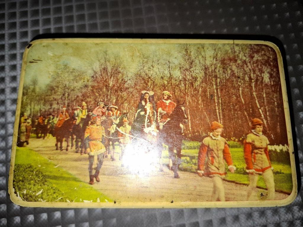 vintage metalen koekjesdoos - Zaandam Holland, Verzamelen, Ophalen