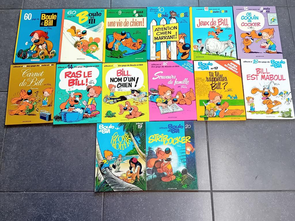 Lot de 14 BD Boule et Bill - Éditions Originales (Dupuis), Livres, Enlèvement ou Envoi, Comme neuf