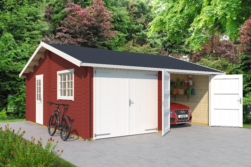Garage Falkland Incl. Wooden Doors, Hobby en Vrije tijd, Overige Hobby en Vrije tijd, Verzenden, Nieuw