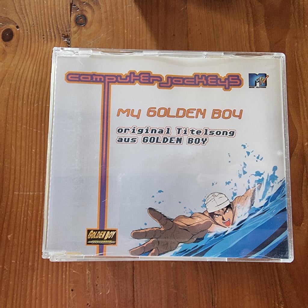 Maxi cd single : Computer Jockeys – My Golden Boy, Cd's en Dvd's, Cd Singles, Gebruikt, Maxi-single, Ophalen of Verzenden, 1 single