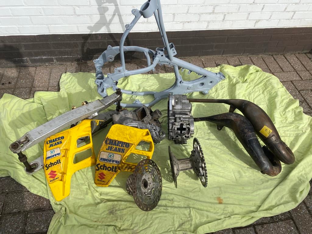 Suzuki RM 125 1989 1990, Motos