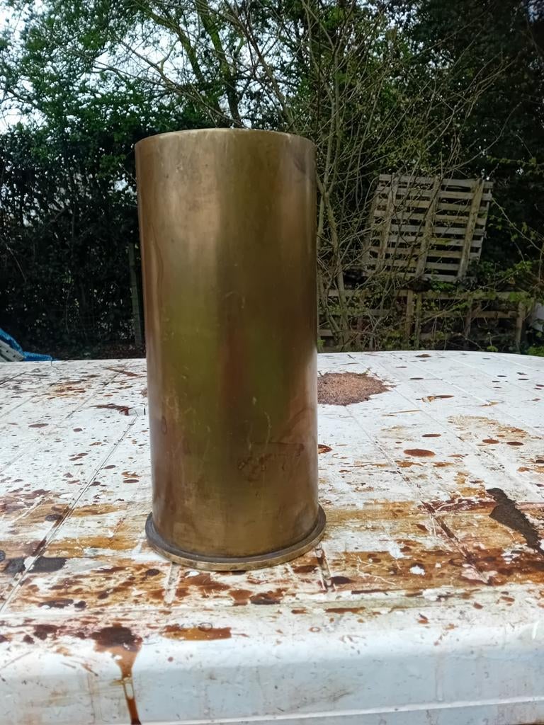 Obus huls ww2 Frankrijk 105 L mle 1936, Verzamelen, Ophalen of Verzenden