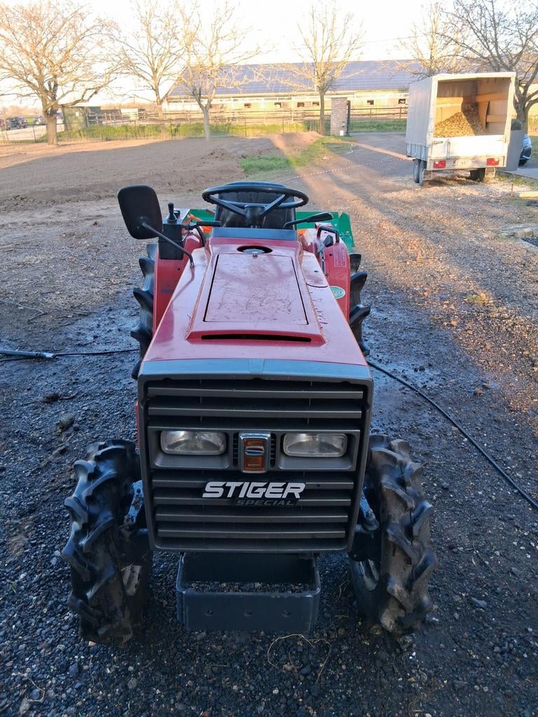 Minitractor  shibaura P15F eventueel met frees., Ophalen