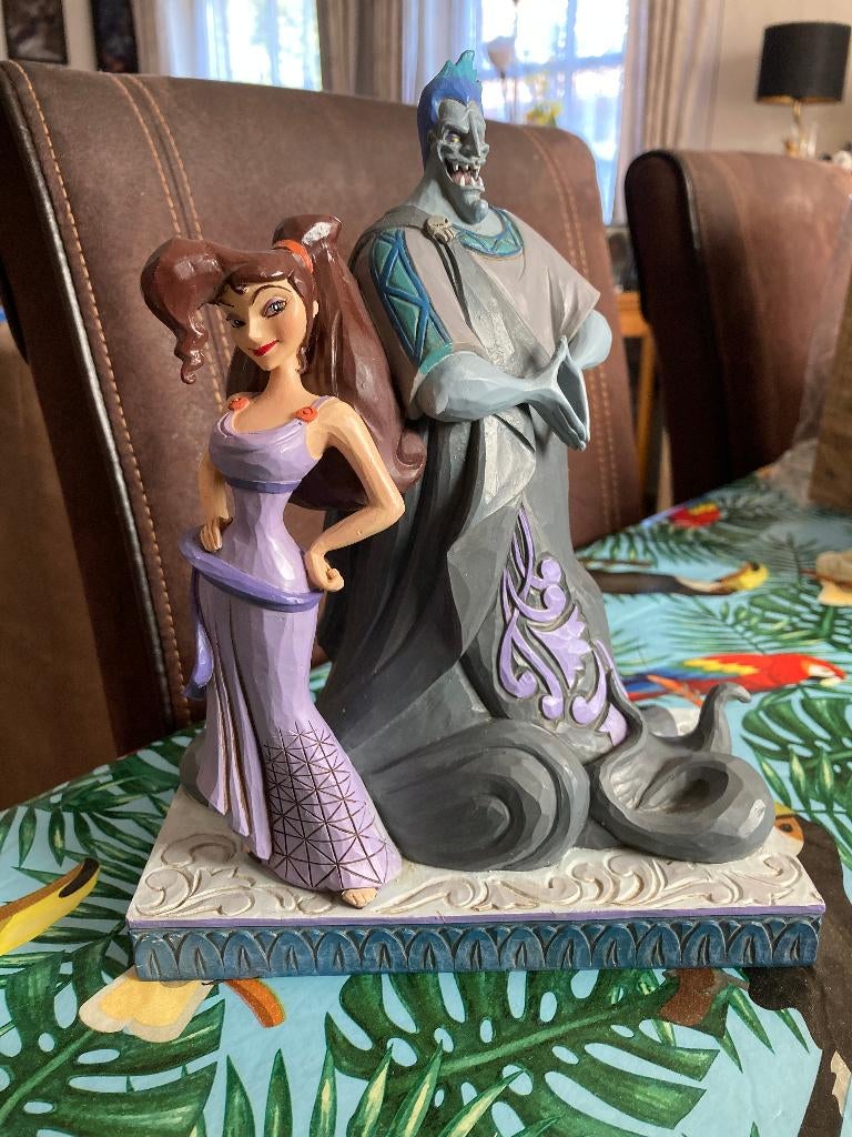 Disney Traditions - Meg & Hades ( Hercules ), Verzamelen, Ophalen of Verzenden, Overige figuren, Nieuw, Beeldje of Figuurtje