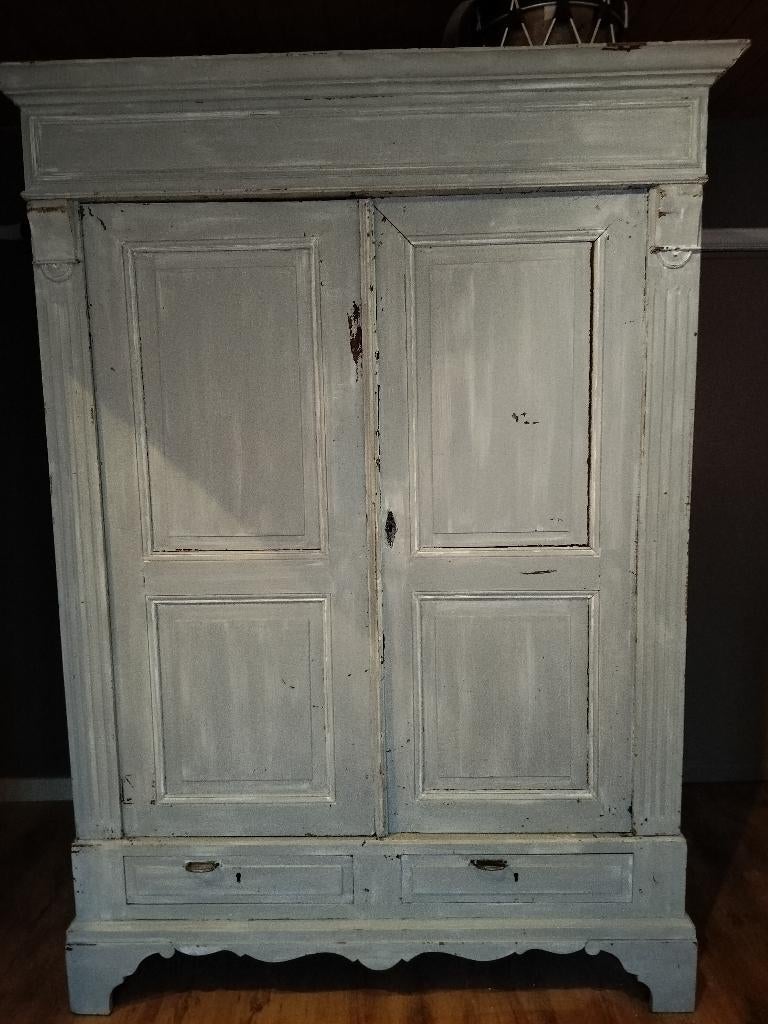 Kledingkast, Huis en Inrichting, Ophalen, Gebruikt, 100 tot 150 cm, 200 cm of meer