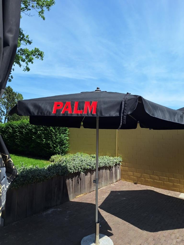 Palm parasol., Verzamelen, Biermerken, Ophalen, Gebruikt, Overige typen, Palm