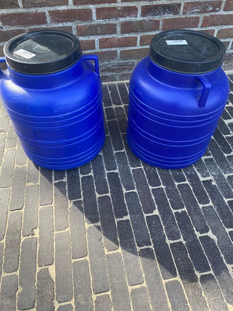 Watertonnen 30l 2stuks, Tuin en Terras, Ophalen, Zo goed als nieuw
