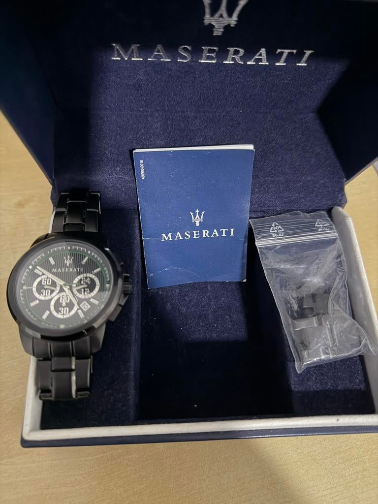 Maserati horloge, Ophalen, Nieuw