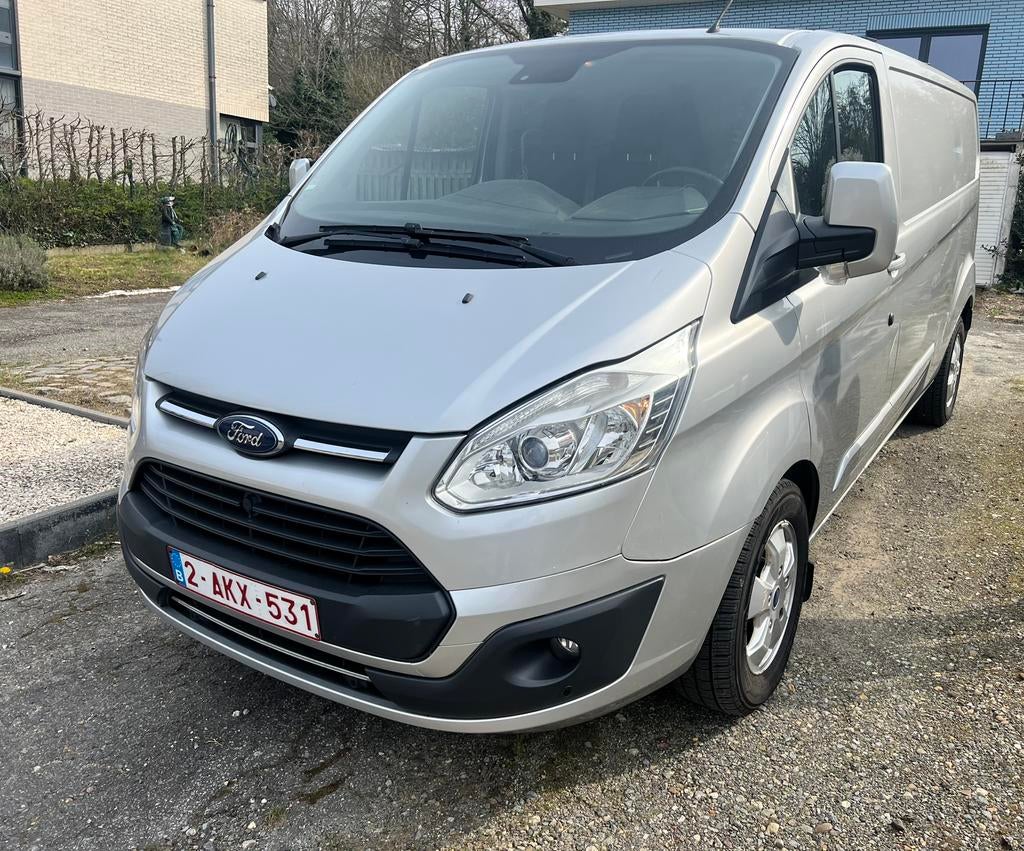 Ford Transit Custom Long 2.0 tdci 170 PK, Argent ou Gris, Achat, Euro 6, 3 places
