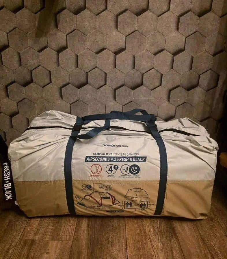 Quechua Air Seconds 4.2 Fresh & Black, Enlèvement ou Envoi, Comme neuf, Jusqu'à 4