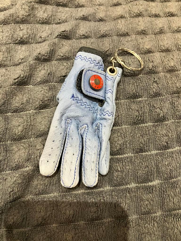 Porte-clés en cuir  gant d'équitation, Collections, Enlèvement ou Envoi, Neuf