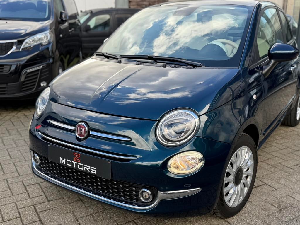 Fiat 500 // Hybrid // 1.0 benzine, Auto's, Fiat, 4 zetels, Zwart, Leder, Bedrijf