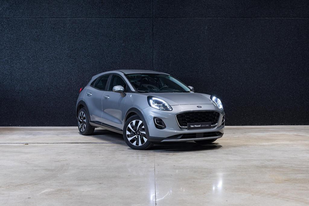 Ford Puma Titanium - Automaat - Winterpack - Carplay, Stof, Euro 6, 1226 kg, Lane Keeping Assist