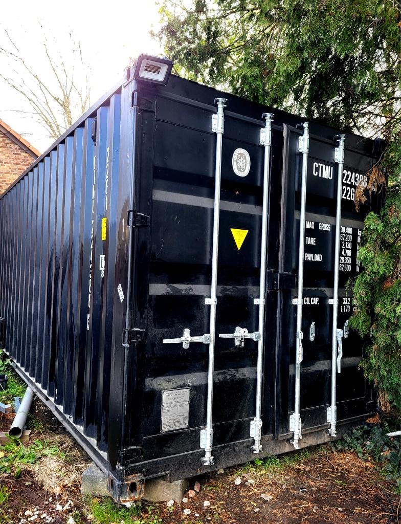 Opslagcontainer 20ft Nieuwstraat, Enlèvement