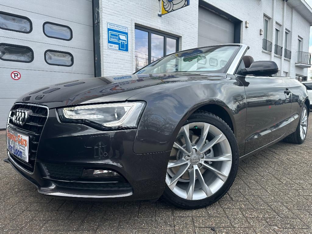 A5 Cabriolet 2.0 TDi euro6 Automaat 1Eigenaar Topconditie, Autos, Audi, Cuir, Achat, 1800 kg, Euro 6