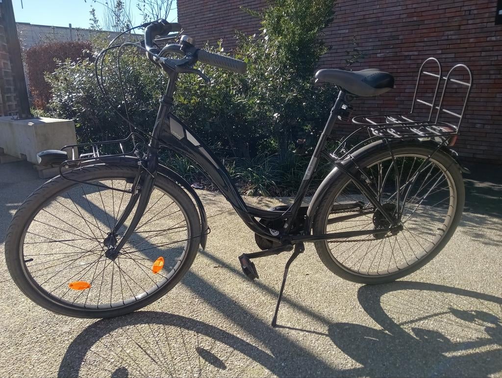 Meisjesfiets zwart, Mbm, Fietsen en Brommers, Ophalen