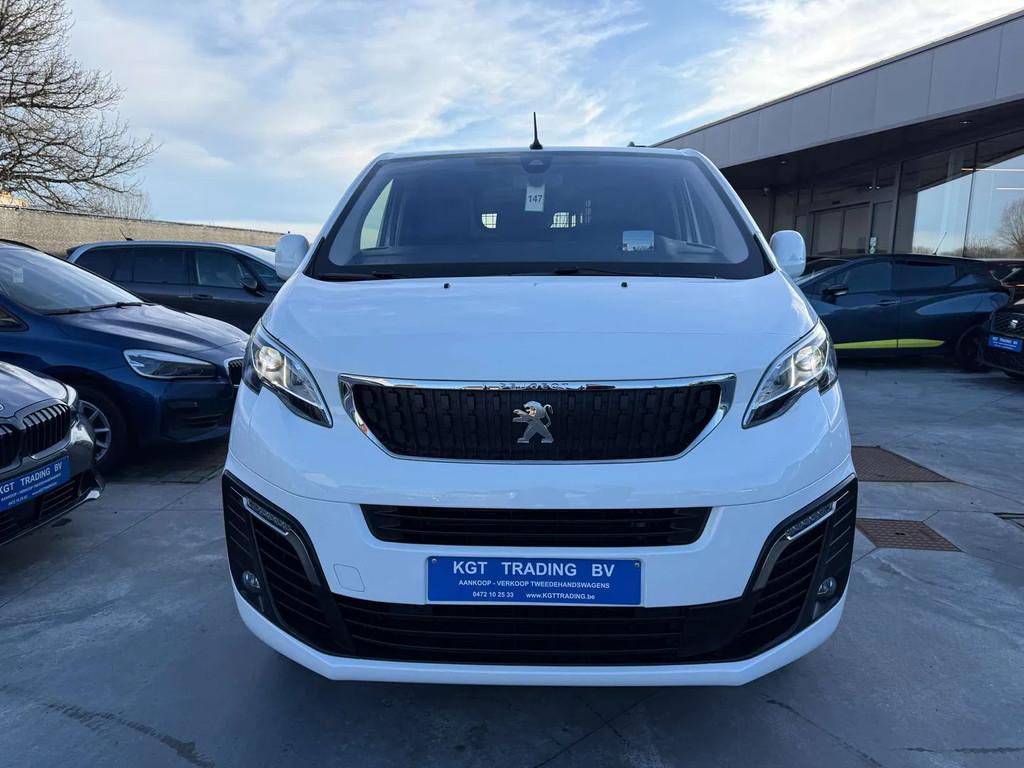Peugeot Expert 2.0 BLUEHDI AUTOMAAT XENON LEDER NAVI CAMERA, Auto's, USB, 122 pk, Gebruikt, 4 cilinders