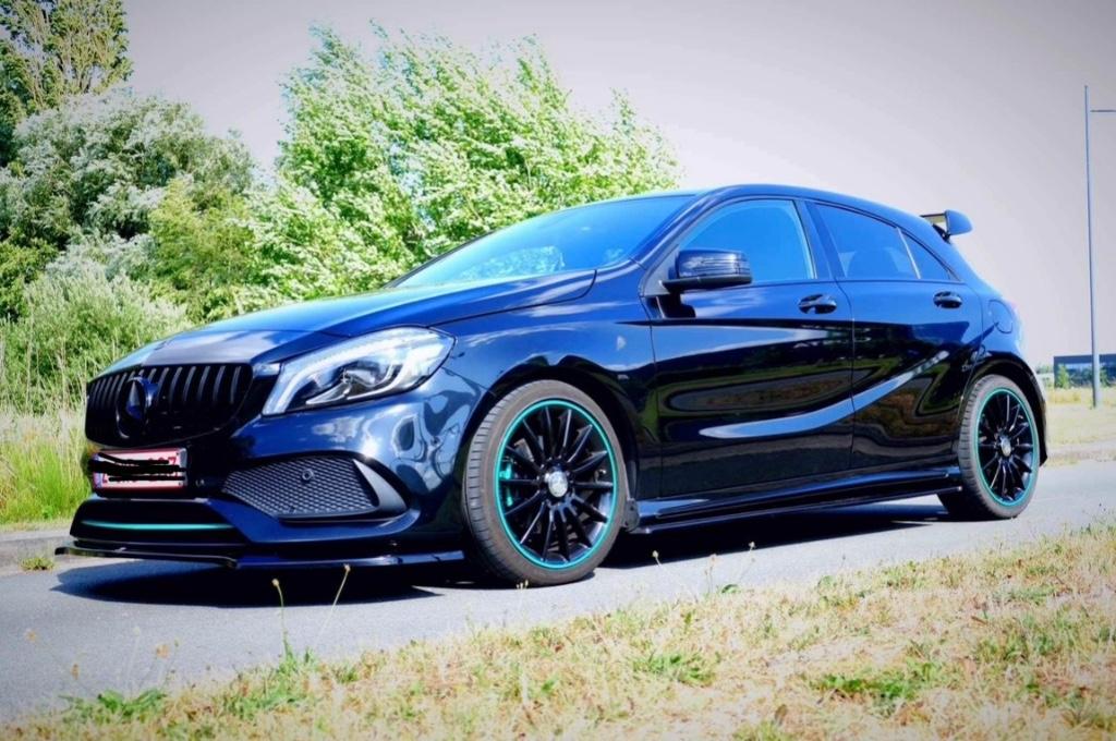 Mercedes A200, Auto's, Euro 5, Zwart, 1600 cc, Leder en Stof