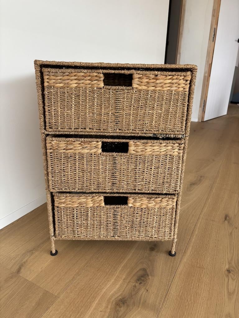 Ladekastje rotan, Ophalen, Overige materialen, Minder dan 50 cm, Zo goed als nieuw