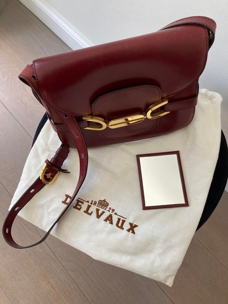 Handtas Delvaux vintage, Handtassen en Accessoires, Ophalen of Verzenden, Zo goed als nieuw, Handtas