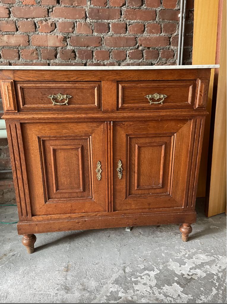 Meuble ancien en chêne, Enlèvement