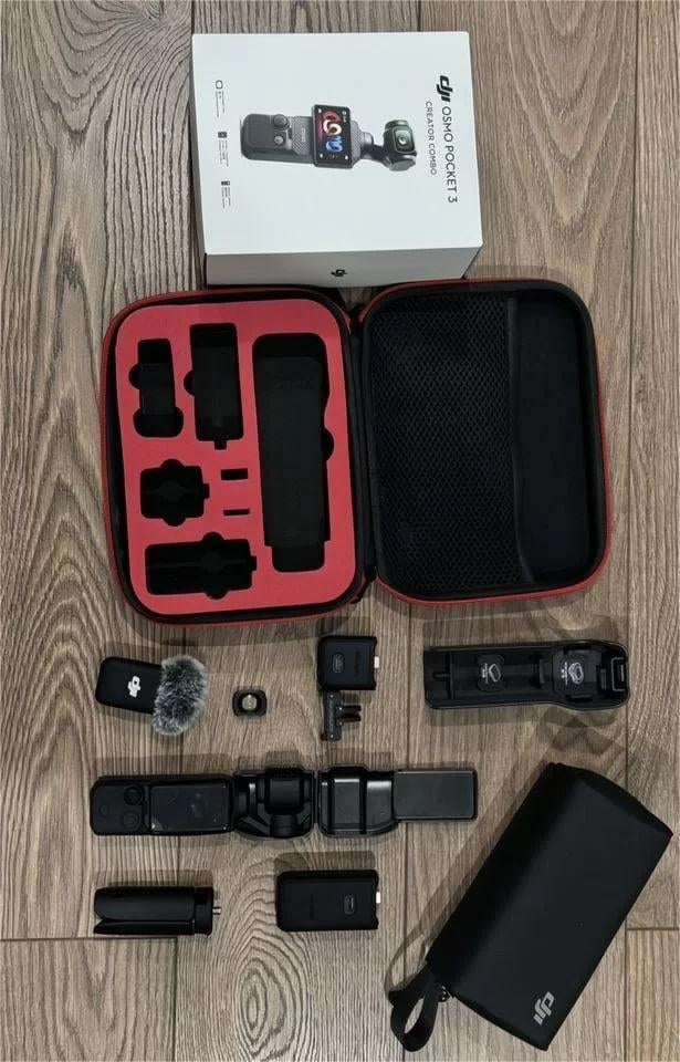 Dji osmo pocket 3 creator combo, Audio, Tv en Foto, Actiecamera's, Ophalen of Verzenden, Zo goed als nieuw