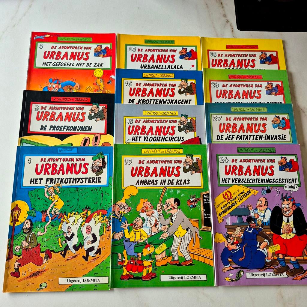 Lot Urbanus strips, Ophalen of Verzenden, Zo goed als nieuw