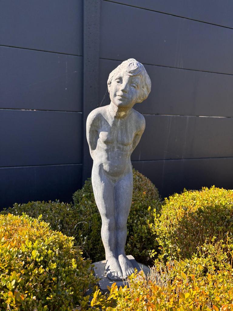 Statue en plomb de Rita Jordens, Antiquités & Art, Enlèvement, Statue