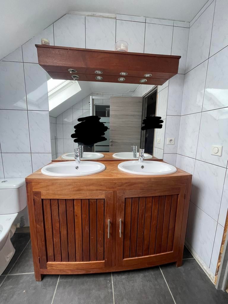 Meuble de salle de bain, Maison & Meubles, Moins de 100 cm, Meuble lavabo, Comme neuf, 100 à 150 cm