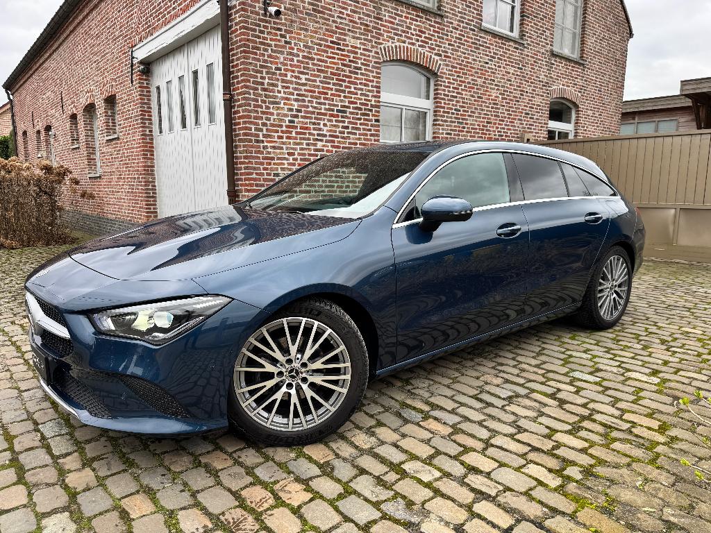 Mercedes CLA Shooting Brake Luxury Edition, Auto's, Mercedes-Benz, CLA, 1440 kg, Blauw, Leder