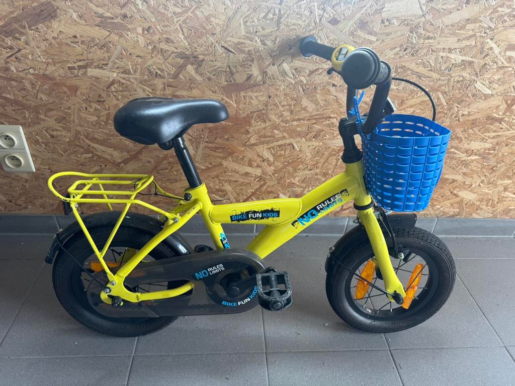 Fiets kind, Fietsen en Brommers, Ophalen, Gebruikt, Minder dan 16 inch, Zijwieltjes