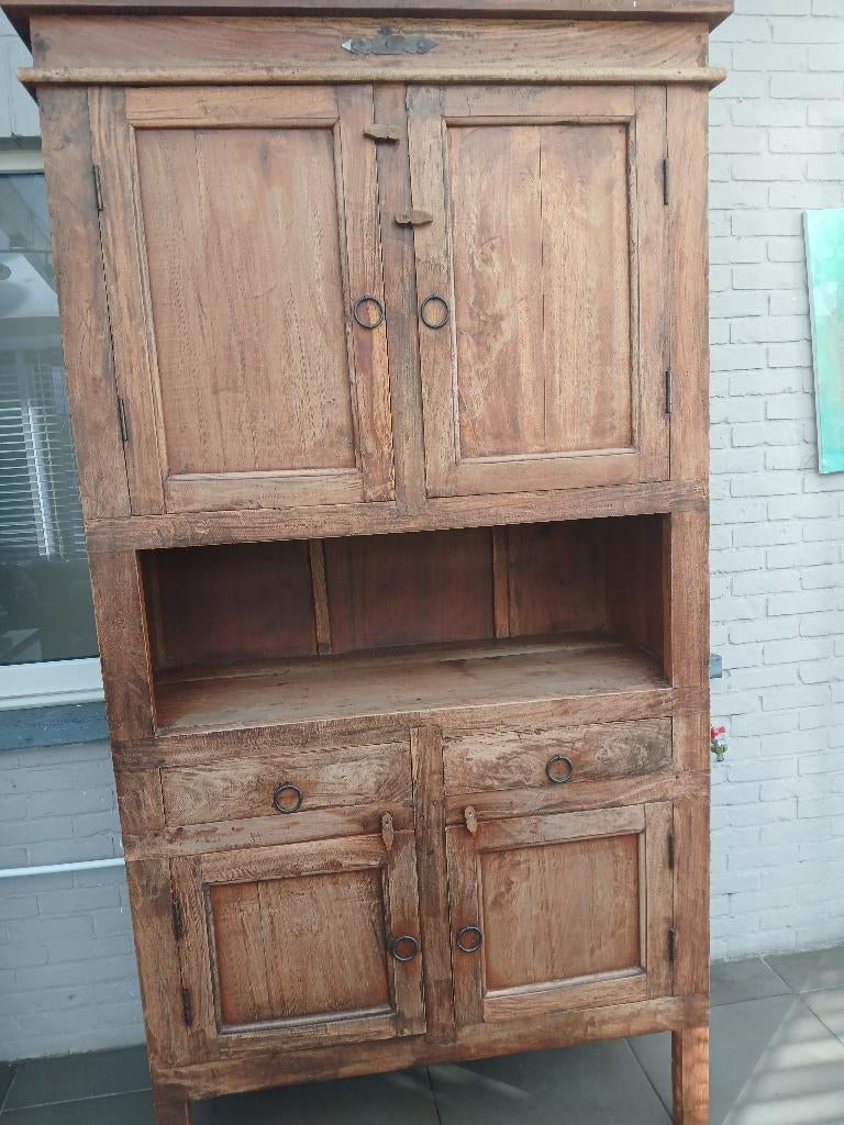 Buffetkast teak, Ophalen, 100 tot 150 cm, 200 cm of meer, Teakhout