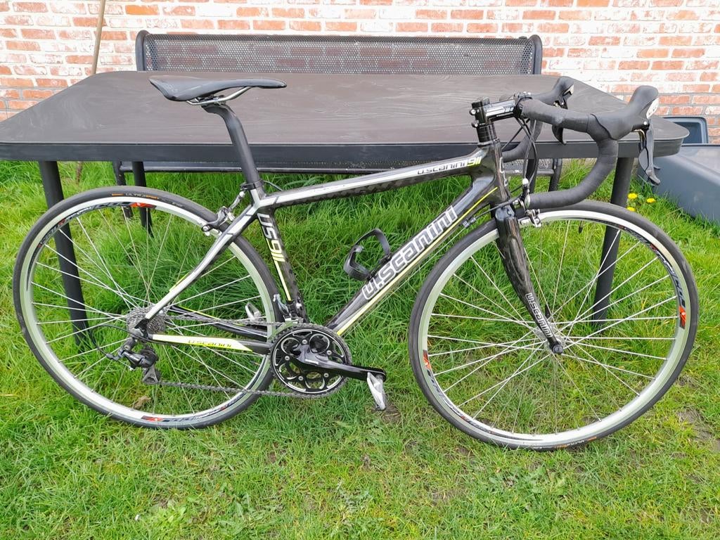 Koersfiets/racefiets U.Scanini maat 48 full carbon, Carbon, 10 tot 15 versnellingen, Zo goed als nieuw, Ophalen