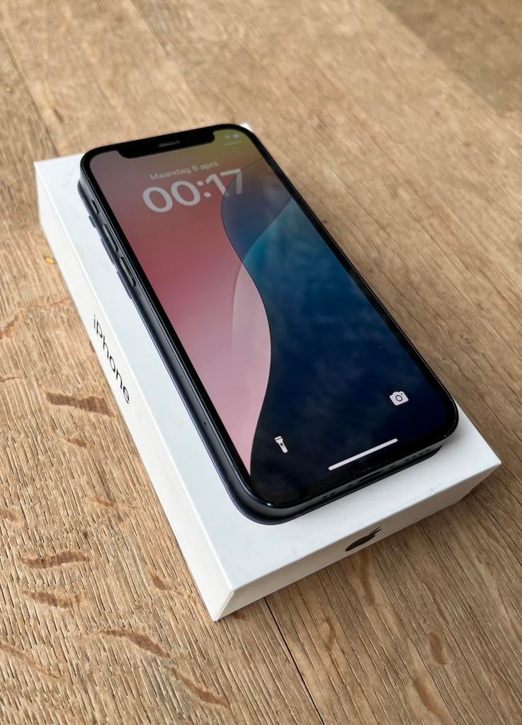 iPhone 13 mini 128GB zwart, Ophalen of Verzenden, Zo goed als nieuw, Zwart, IPhone 13 mini