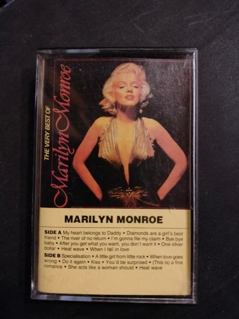Cassette audio Marilyn Monroe the very best of, Cd's en Dvd's, Cassettebandjes, Ophalen of Verzenden