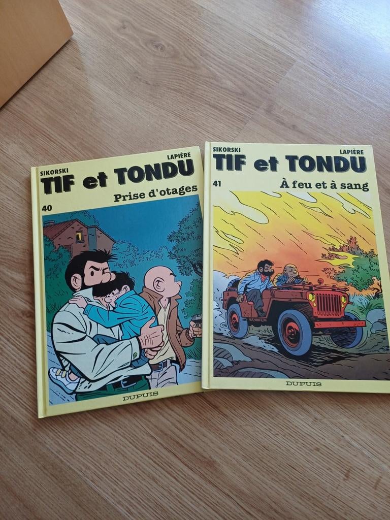 Bd Tif et Tondu 40 et 41 EO, Livres, Plusieurs BD, Enlèvement ou Envoi, Comme neuf